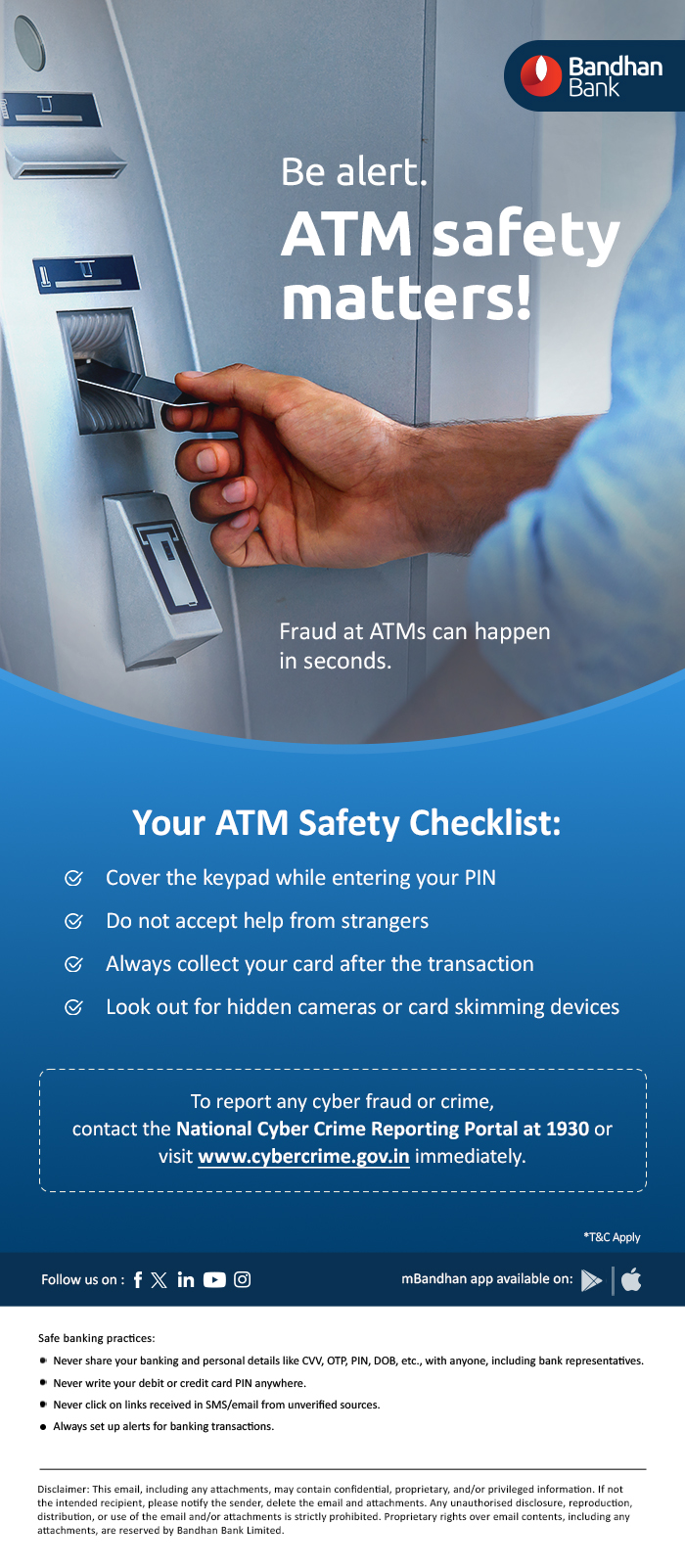 Beware of reward scams