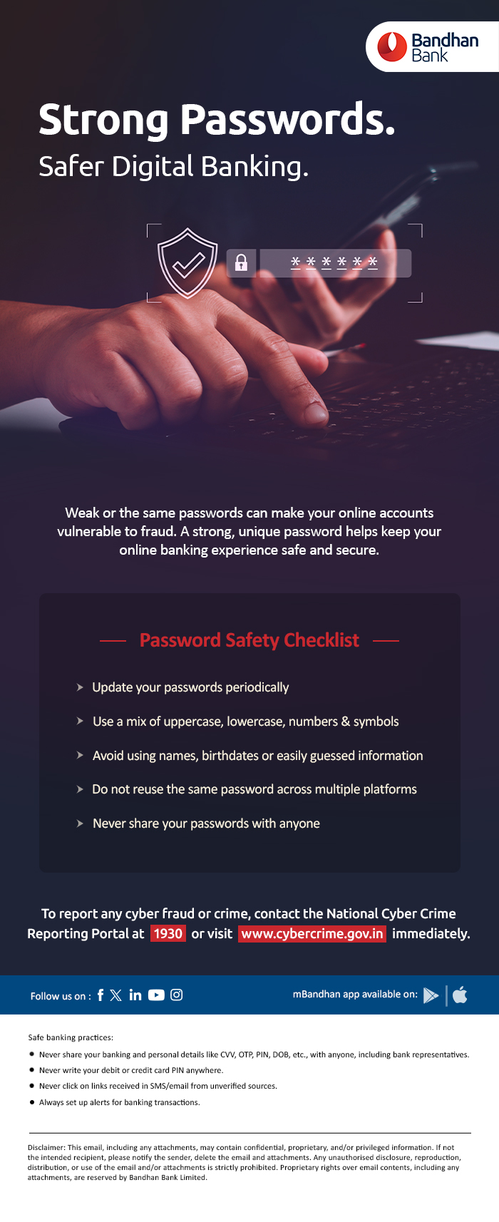 Beware of reward scams